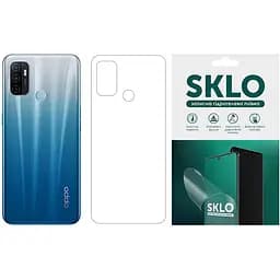 Защитная гидрогелевая пленка SKLO задняя часть для OPPO A5 / A3S / AX5 / R15-NEO Прозрачная