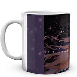 Кружка GeekLand Ангел кровопролития Satsuriku no Tenshi Рейчел с пистолетом на фоне звездного неба SNT 02.012 330 мл белая