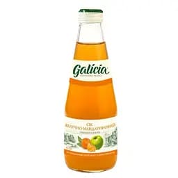Сок Galicia яблочно-мандариновый пастеризованный неосветленный Galicia 0.3 л