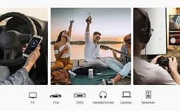 Кабель аудіо Ugreen 3.5 мм Hi-Fi професійний AUX 1 м Grey (AV150) - мініатюра 9