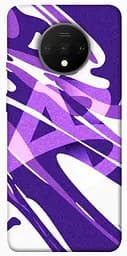 Чехол itsPrint Purple Abstract для OnePlus 7T