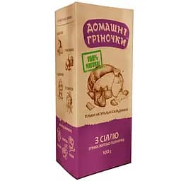Грінки Домашні Гріночки житньо-пшеничні з сіллю 100 г