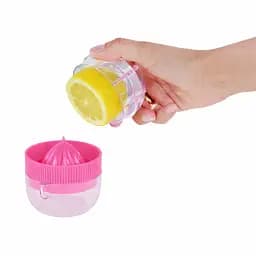 Пресс соковыжималка ручная для лимона и цитрусовых Розовый 88276