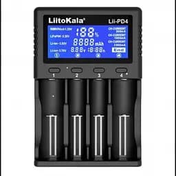 Зарядний пристрій для батарей 4 каналу з екраном LiitoKala Lii-PD4