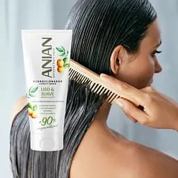 Кондиціонер для неслухняного волосся Anian Smooth & Soft вирівнюючий 250 мл - мініатюра 4