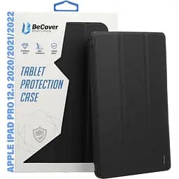 Чохол-книжка BeCover Soft Edge TPU з кріпленням Apple Pencil для Apple iPad Pro 12.9 2020/2021/2022 Black (711708) - мініатюра 5