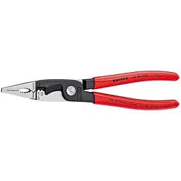 Електромонтажні кліщі фосфатовані, чорного кольору 200 мм Knipex 13 81 200