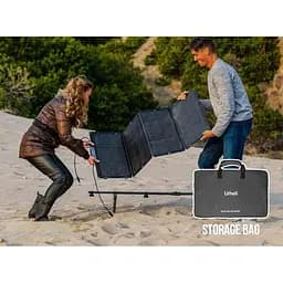 Портативна складана сонячна панель Litheli 200W - мініатюра 5