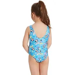 Купальник Zoggs Hula Girl Scoopback 3 Блакитний (1000-463620.HULA.22) - мініатюра 2