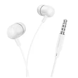 Навушники BOROFONE BM77 Ascending universal headset with microphone White