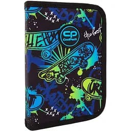 Пенал на блискавці CoolPack Clipper Skate Night з органайзером для ручок 20x14x3 см (F076930)