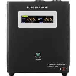 ДБЖ з правильною синусоїдою LogicPower 12V LPY-W-PSW-1000VA + 700 Вт 10A/20A