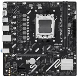 Материнська плата AM5 Asus PRIME A620AM-K, A620A, 2xDDR5, Int.Video (CPU), 4xSATA3, 1xM.2, 1xPCI-E 4.0 x16, 1xPCI-E 3.0 x1, Realtek 7.1, Realtek 1Gb, 5xUSB 3.2 / 4xUSB 2.0, HDMI/DP, MicroATX - мініатюра 2