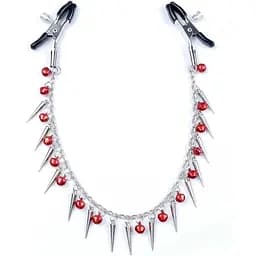 Затискачі для сосків Fetish B-Series Exclusive Nipple Clamps No.3 (сріблястий)