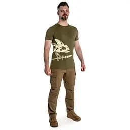 Футболка Helikon-Tex Full Body Skeleton Olive Green XXL - мініатюра 2