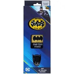 Набір бейджів на липучці Kite DC Comics Batman DC24-3012-1 3 шт.
