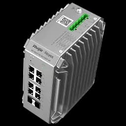 Комутатор Ruijie 8 портів керований (RG-NIS3100-8GT2SFP-HP) - мініатюра 3