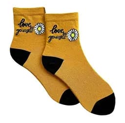 Набір шкарпеток 3 пари з написами ORGANIC cotton безшовні JILL ANTONY 35-37 - мініатюра 4