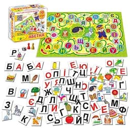 Дитяча розвиваюча гра-квест "Абетка" 84412, 10 ігор в 1 - мініатюра 3