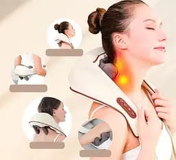 Роликовий масажер для шиї та спини, USB, MASSAGER XL-653 / Електричний масажер - мініатюра 3