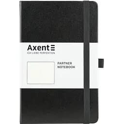 Книга записная Axent Partner 125х195 мм без линовки 96 листов Черная (8307-01-A)