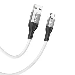 Кабель Hoco Type-C Creator silicone charging data cable X72 1 м 3A - мініатюра 3