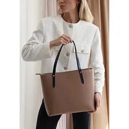 Шкіряний шоппер Walker Mini карамель краст