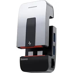 USB-Хаб Baseus Armor Age Type-C Bracket Multifunctional HUB Adapter Space Gray (CAHUB-AJ0G)