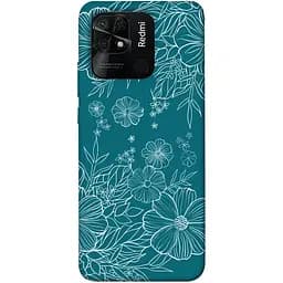 Чехол для телефона Xiaomi Redmi 10C flower print 4