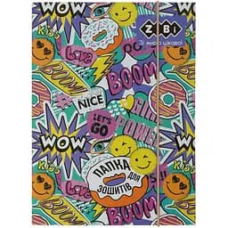 Папка для зошитів ZiBi Kids Line Wow на гумці (ZB.14960)