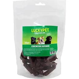 Лакомства для собак Lucky Pet Сосиски утиные 30 шт.