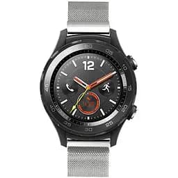Миланский сетчатый ремешок Primo для часов Huawei Watch 2 Silver