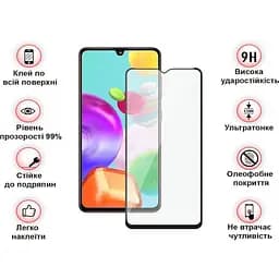 Захисне скло BeCover для Samsung Galaxy A24 4G SM-A245 Black (709083) - мініатюра 3