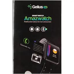 Смарт-годинник Smart Watch Gelius Pro GP-CP11 (AMAZWATCH) Black/Red - мініатюра 9