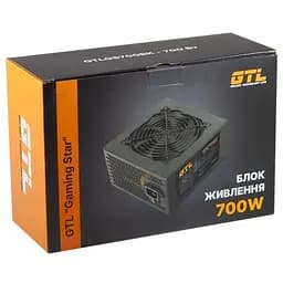 Блок живлення GTL 700W Gaming Star Black 80 Plus (GTLGS700BK) - мініатюра 5
