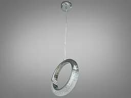 Люстра стельова LED Diasha JL6338HR, 5W, хром, діаметр 20 см, Нордік стиль - мініатюра 3