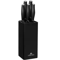 Набор из 5 кухонных ножей и подставки Gerlach Comfort (5901035504158)