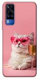 Чохол Demsky Pinky cat для Vivo Y51a
