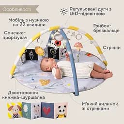 Килимок Taf Toys Сонячні ноти музичний з дугами розвиваючий (13495) - мініатюра 5