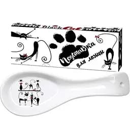 Підставка для ложок SnT Чорна кішка, 23 см (3653-12)