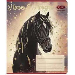 Упаковка зошитів ZiBi Kids Line Horses 24 аркуші в клітинку 20 шт. (ZB25.1770K) - мініатюра 5