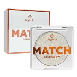 Тіні для повік Bogenia Match з шимером одинарні, 4 г (BG911), 09 Айворі