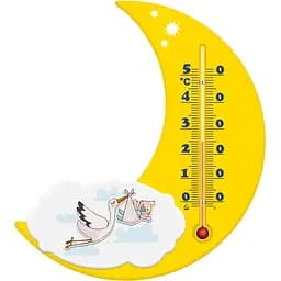 Термометр Склоприлад Сувенір П-17 Місяць Лелека жовтий (300197)