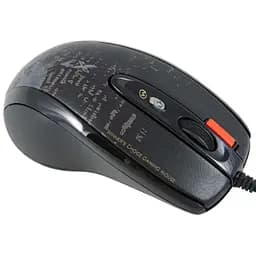 Миша A4Tech F5 USB Mystic Black - мініатюра 4