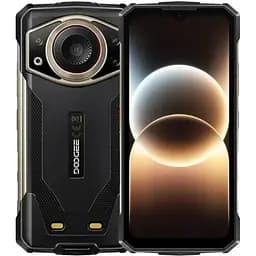 Смартфон Doogee Fire 7 Ultra 8/256GB Obsidian Gold + Док Станция + Наушники