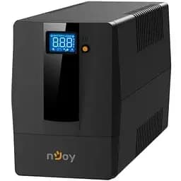 Джерело безперебійного живлення NJOY Horus Plus 2000 (PWUP-LI200H1-AZ01B) Lin.int., AVR, 4 x евро, USB, LCD, пластик - мініатюра 2