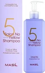 Шампунь проти жовтизни волосся Masil 5 Salon No Yellow Shampoo 150 мл - мініатюра 2