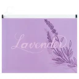Папка А5+ Axent Lavender-1 на блискавці zip-lock (1498-36-A)