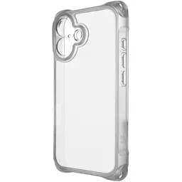 Чохол TPU CrossBody with straps для Apple iPhone 16 Plus (6.7) Transparent - мініатюра 2