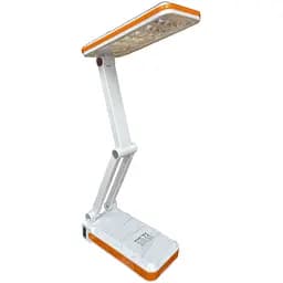 Настільна LED лампа світильник Silver Toss портативна лампа на акумуляторі помаранчева